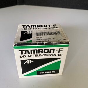 Tamron-F 1.4x Pz-AF MC4 AF Rear Tele-converter TC Pentax Camera Lens  Good condi